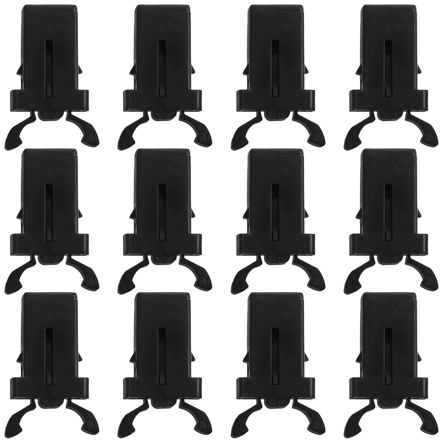 Ensemble De 20 Pièces De Rechange Pour Poubelles : Verrous Automatiques En Abs Noir, Boutons-pression À Ressort Pour Couvercles De Poubelles, Pour Projets De Bricolage