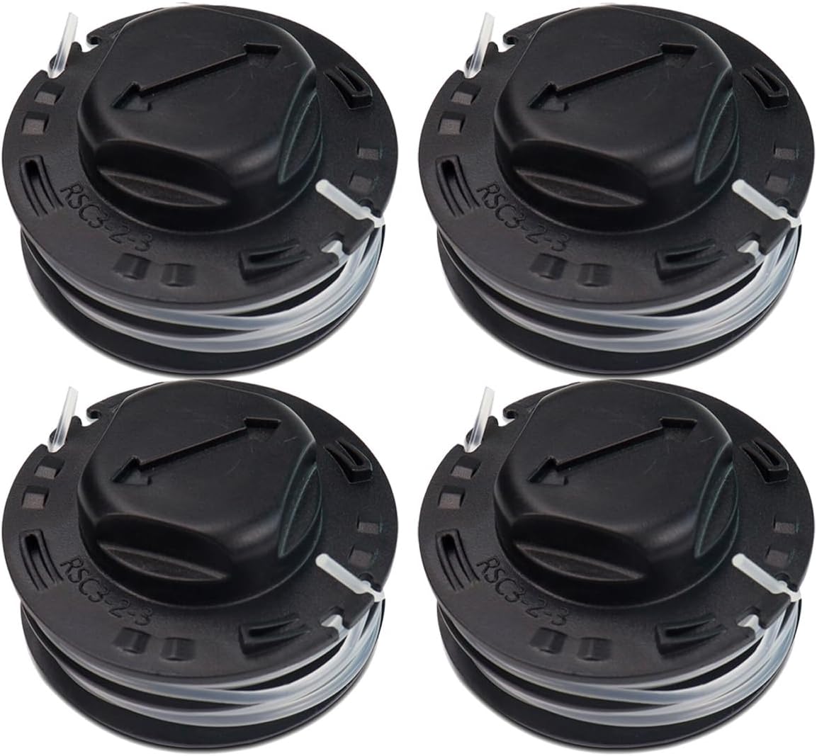 Lot De 4 Bobines De Rechange Pré-enroulées C 3-2 Pour Débroussailleuses Stihl Fsa 57, Fsa 56, Fsa 50, Fse 52, Fse52 Autocut C3-2 4009 710 4305