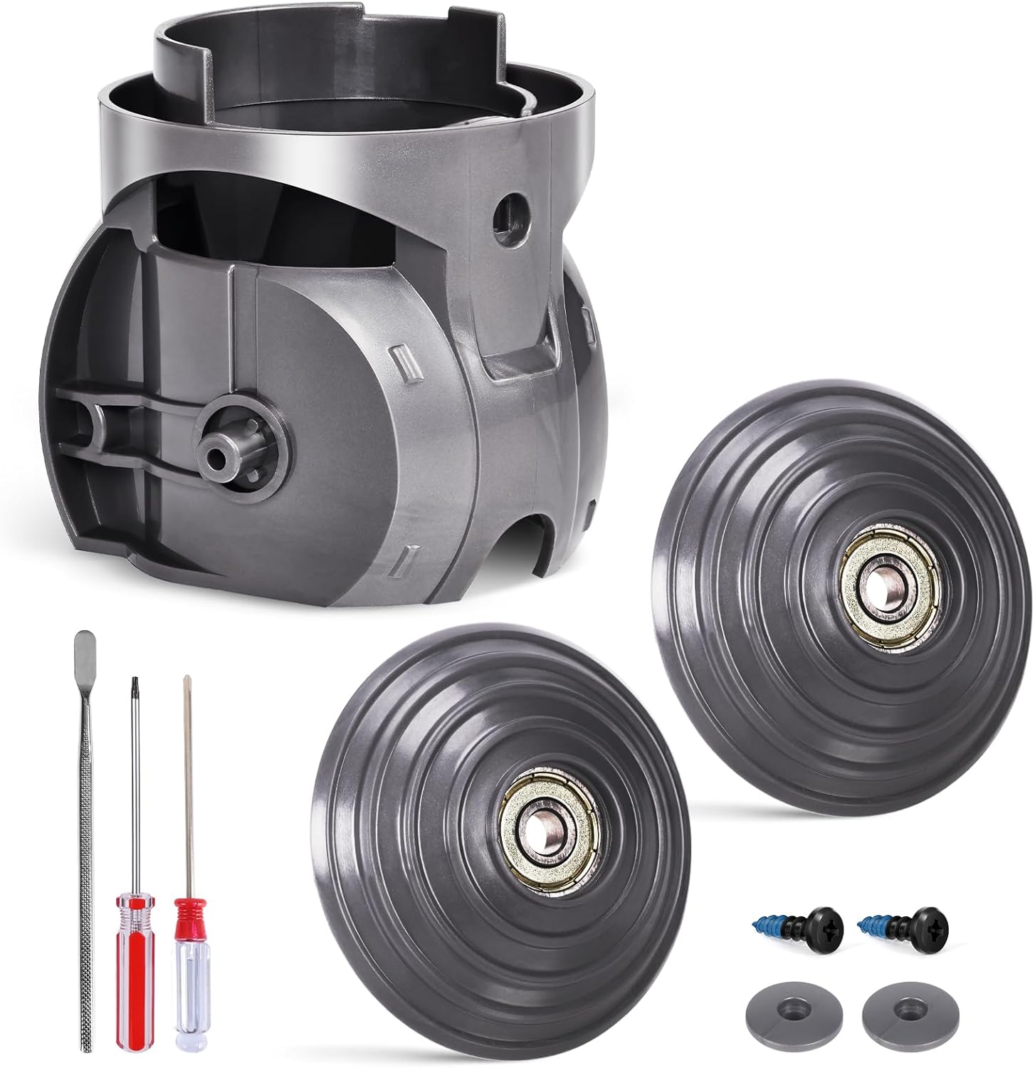 Roue À Billes De Rechange Avec Adaptateur Pour Embout D'Aspiration Pour Aspirateur Dyson V10, V11 Et V15 Torque Drive – Embout Haute Performance 100 W