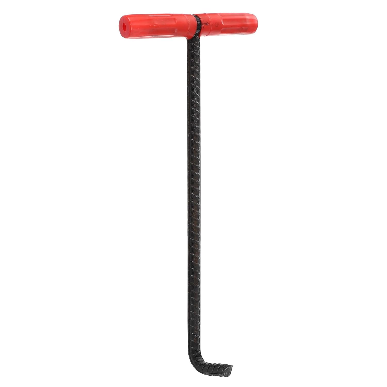 Hameçon T Robuste En Acier Avec Une Poignée Stable Et Facile À Nettoyer Accessoire Pour L'Entretien Des Drains Et L'Accès À L'Égout Extérieur.