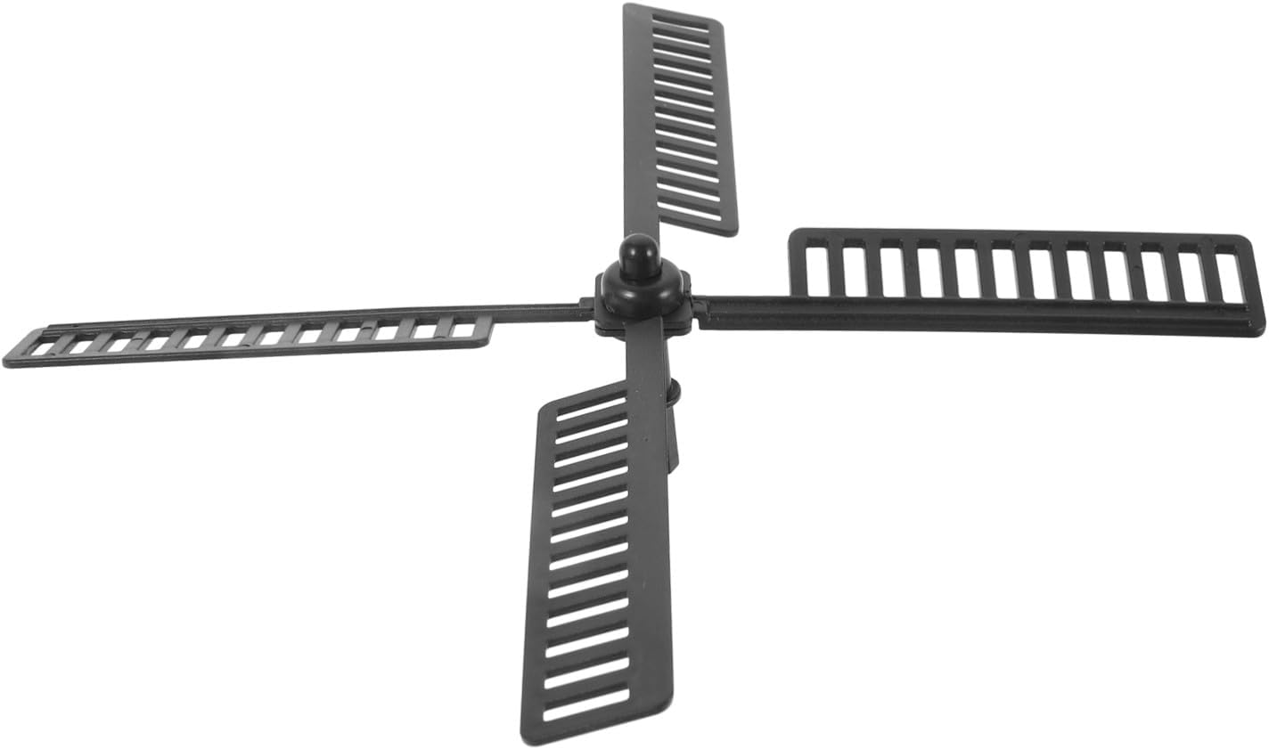 Pièces De Rechange Pour Moulins À Vent De Jardin En Plastique Noir, Étanches Et Résistantes À La Décoloration, Accessoires Pour La Décoration De Jardin Extérieur