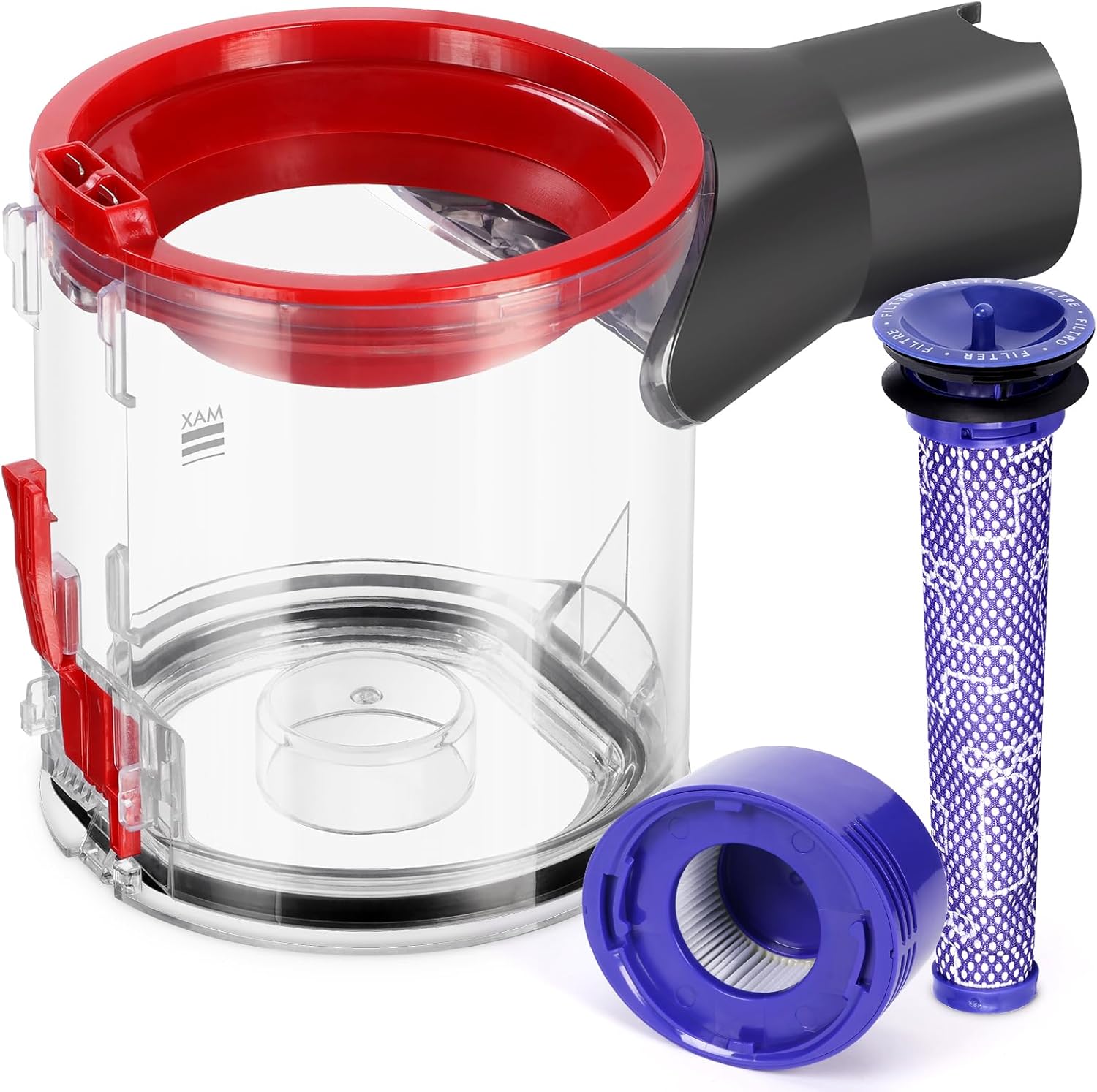 Bac À Poussière Pour Aspirateurs Dyson V7, V8, Sv10 Et Sv11, Pièce De Rechange Pour Le Bac À Poussière Des Aspirateurs Sans Fil Dyson, Référence 967699-01