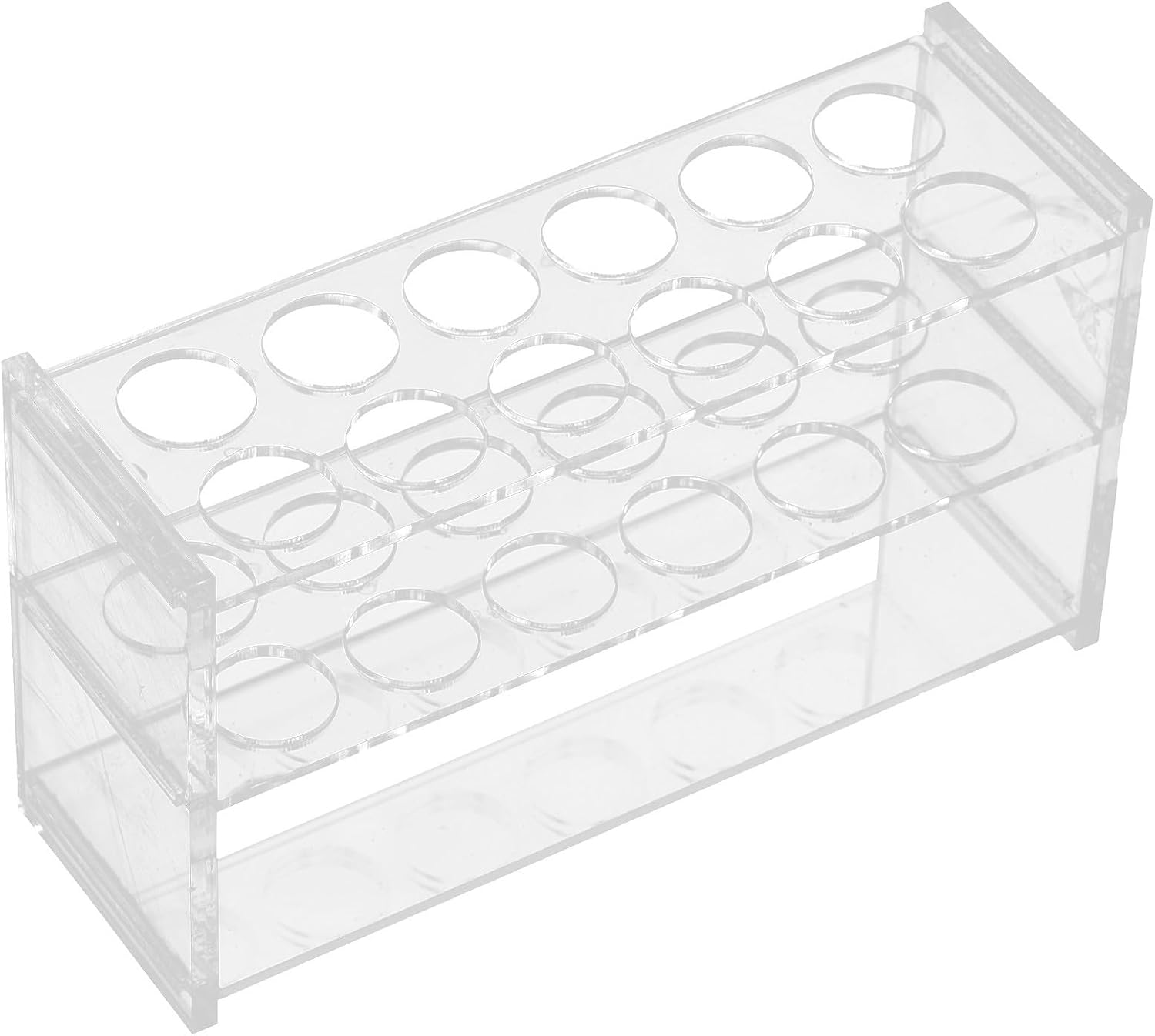 Reagenzglasgestell Praktischer Und Vielseitiger Reagenzglashalter Acryl Mit 6 Steckplätzen Wiederverwendbares Für 25ml Röhrchen Für Forschung Und Klinische Umgebungen