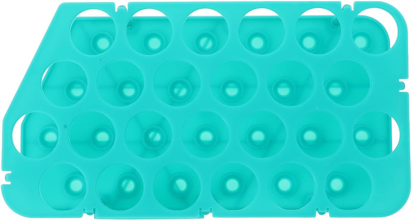 Laborröhrchenhalter Abnehmbar Mit 25 Löchern Aus Kunststoff Doppelstöckig Für 50ml Röhrchen Für Labore Und Laboruntersuchungen