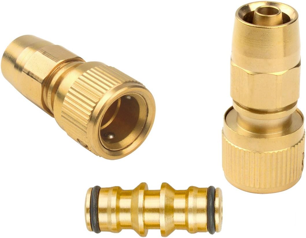 Ensemble De Raccords Pour Tuyaux De Jardin Extensibles, Connecteur De Tuyau Avec Raccord Rapide Pour Réparations