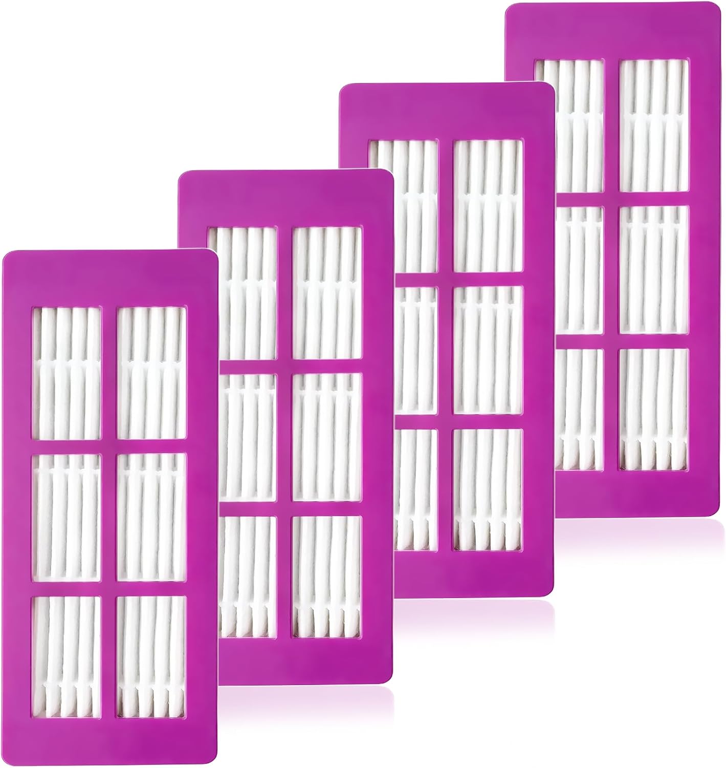 Ensemble De 4 Filtres Hepa Pour L'Aspirateur Eureka J15 Pro Ultra, Filtration Réutilisable Et Haute Efficacité, Pièce De Rechange Pour Filtres Hepa