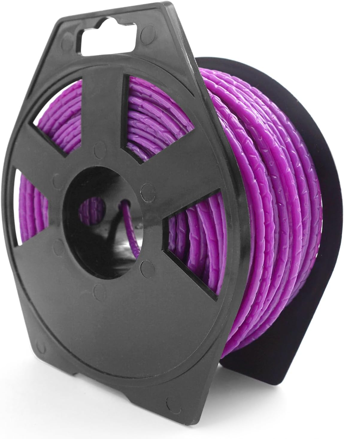 Fil De Coupe Robuste, Fil De Débroussailleuse, Fil De Nylon De 2,4 Mm (0,095 Po) X 44 M (144 Pi) Avec Rainure En Relief, Pour Couper Les Mauvaises Herbes