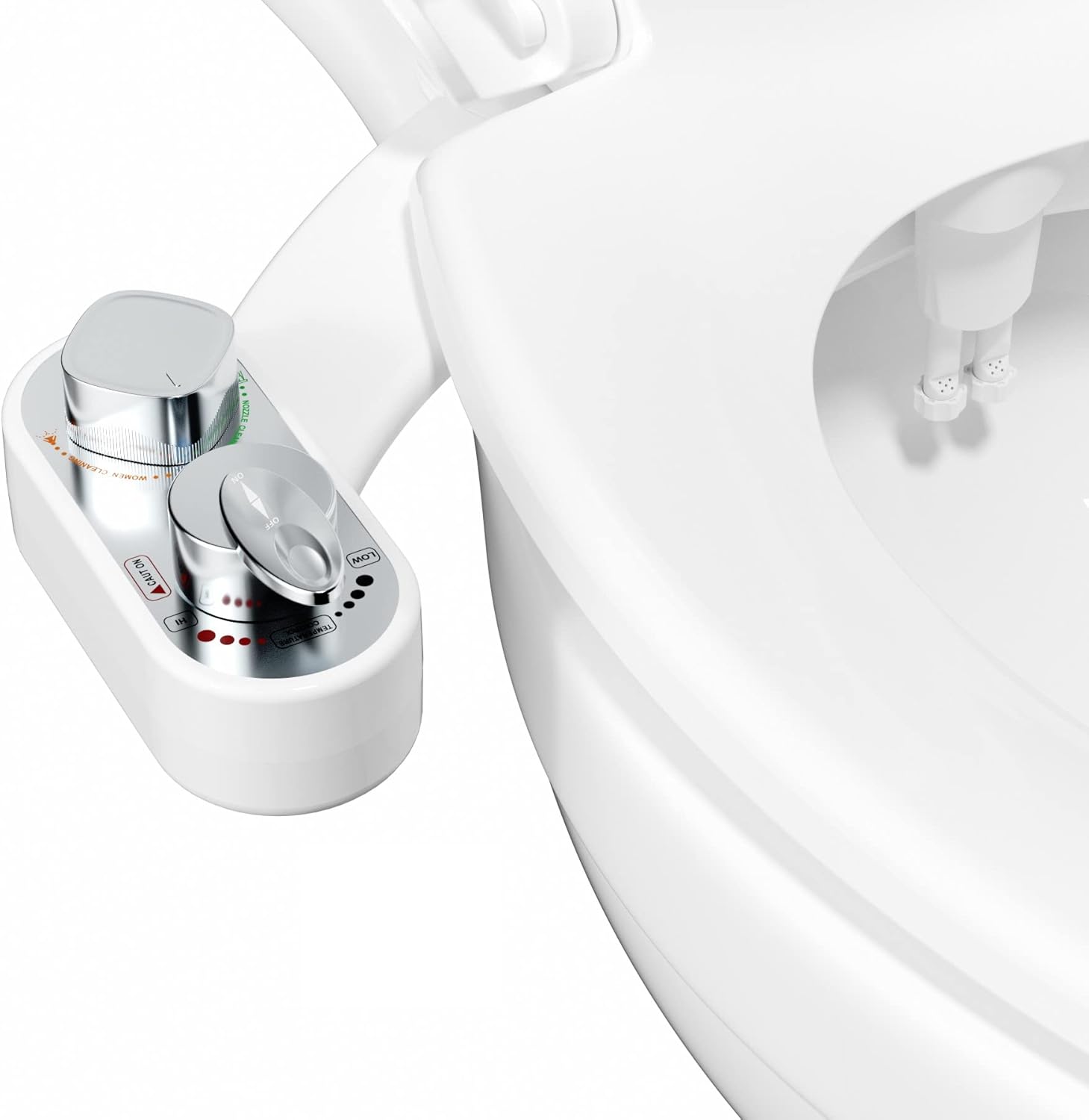 Set De Douchette Pour Toilettes, Appareil À Eau Chaude Et Froide À Fixer Sur Le Siège Des Toilettes, Douchette À Eau Fraîche Non Électrique Pour Bidets