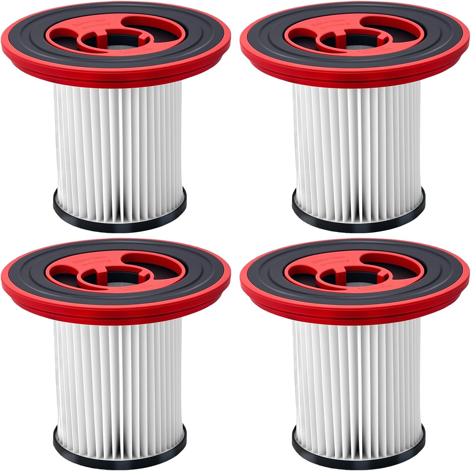 Lot De 4 Filtres 12040193 Pour Aspirateurs Sans Fil Bosch Unlimited Série 7 (modèles Bks711xxl, Bbs711w, Bbs712a, Bcs711gb Et Bks711mall), Filtre Hepa Lavable