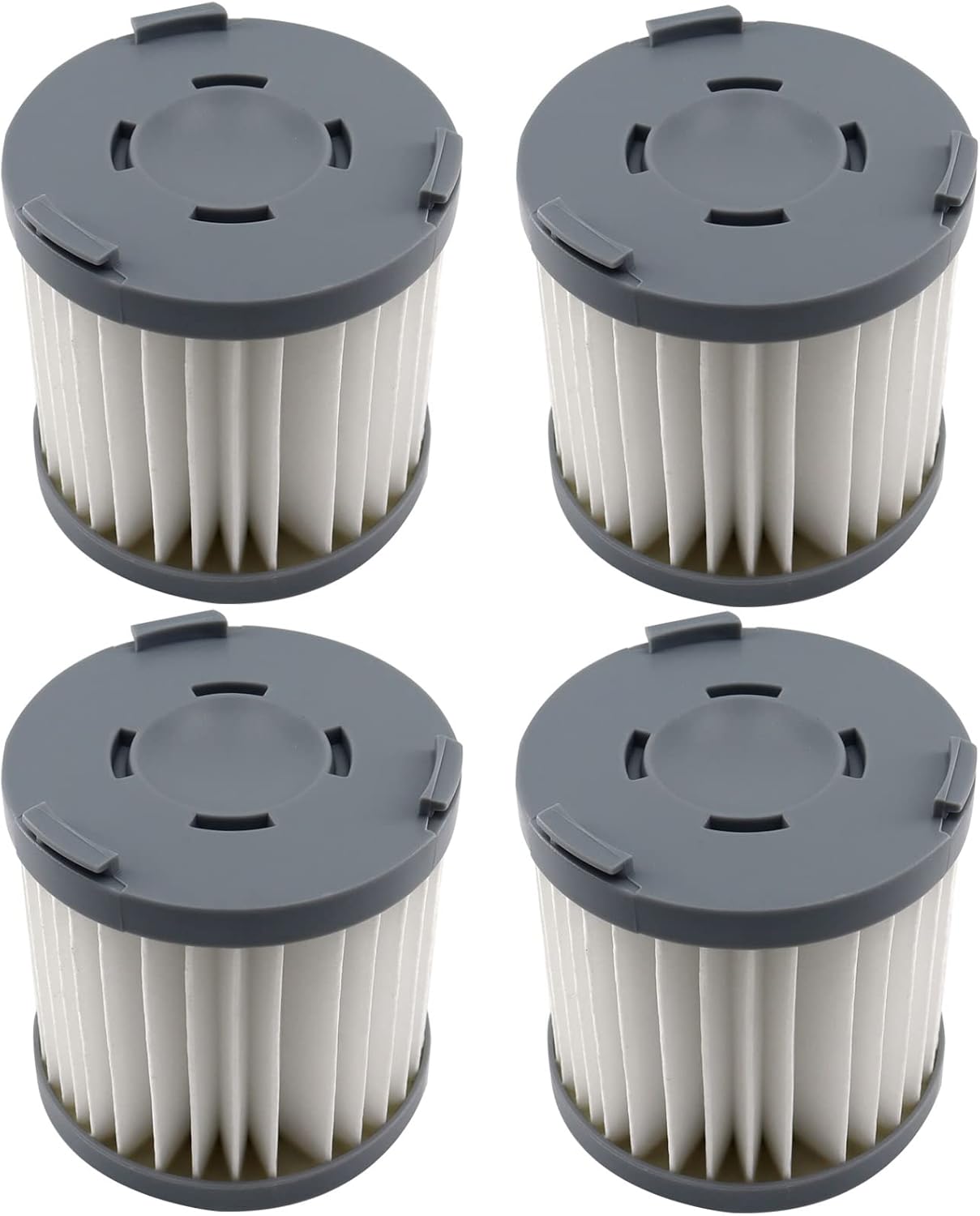 Lot De 4 Filtres 4055453288 Pour Aspirateurs À Main Sans Fil Aeg Tornado Top5-21tg, Top5-18iw, Pop5-21tg, Pop5-18iw – Filtre Hepa Réutilisable