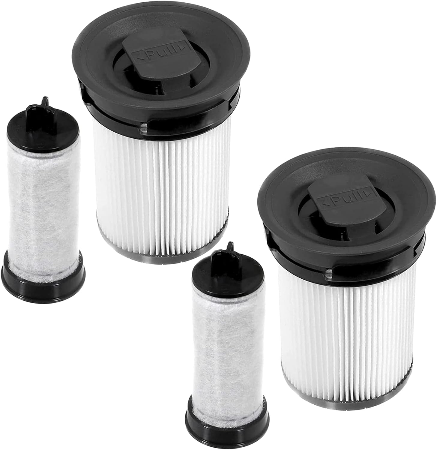 Lot De 2 Filtres Pour Aspirateur Sans Fil Miele Triflex Hx1, Motif « Chats Et Chiens », 3-en-1 Hx2, Référence 9178017731