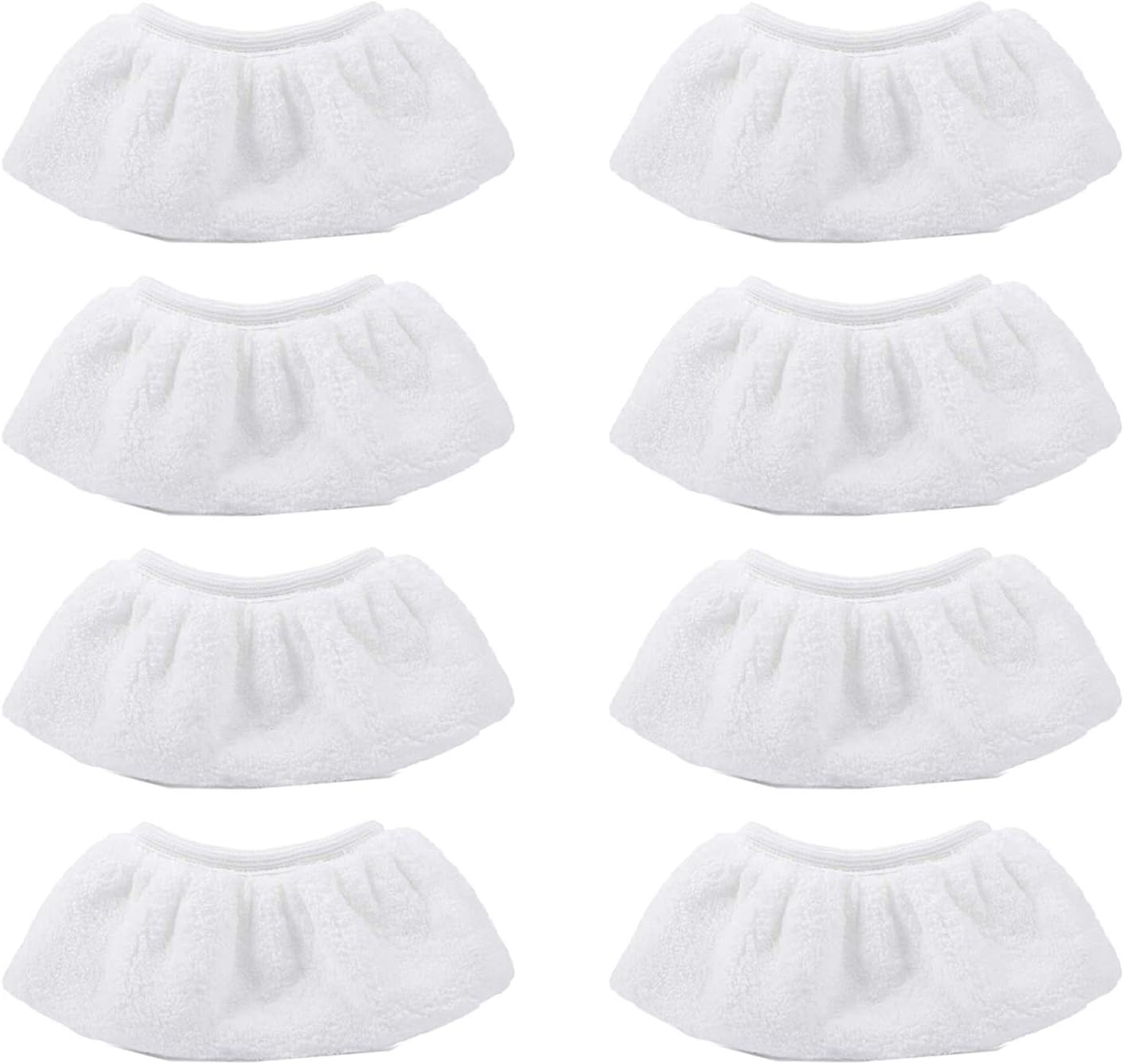 Lot De 8 Chiffons En Microfibre Pour Nettoyeurs Vapeur Kärcher Easyfix Sc2 Sc3 Sc4 Sc5