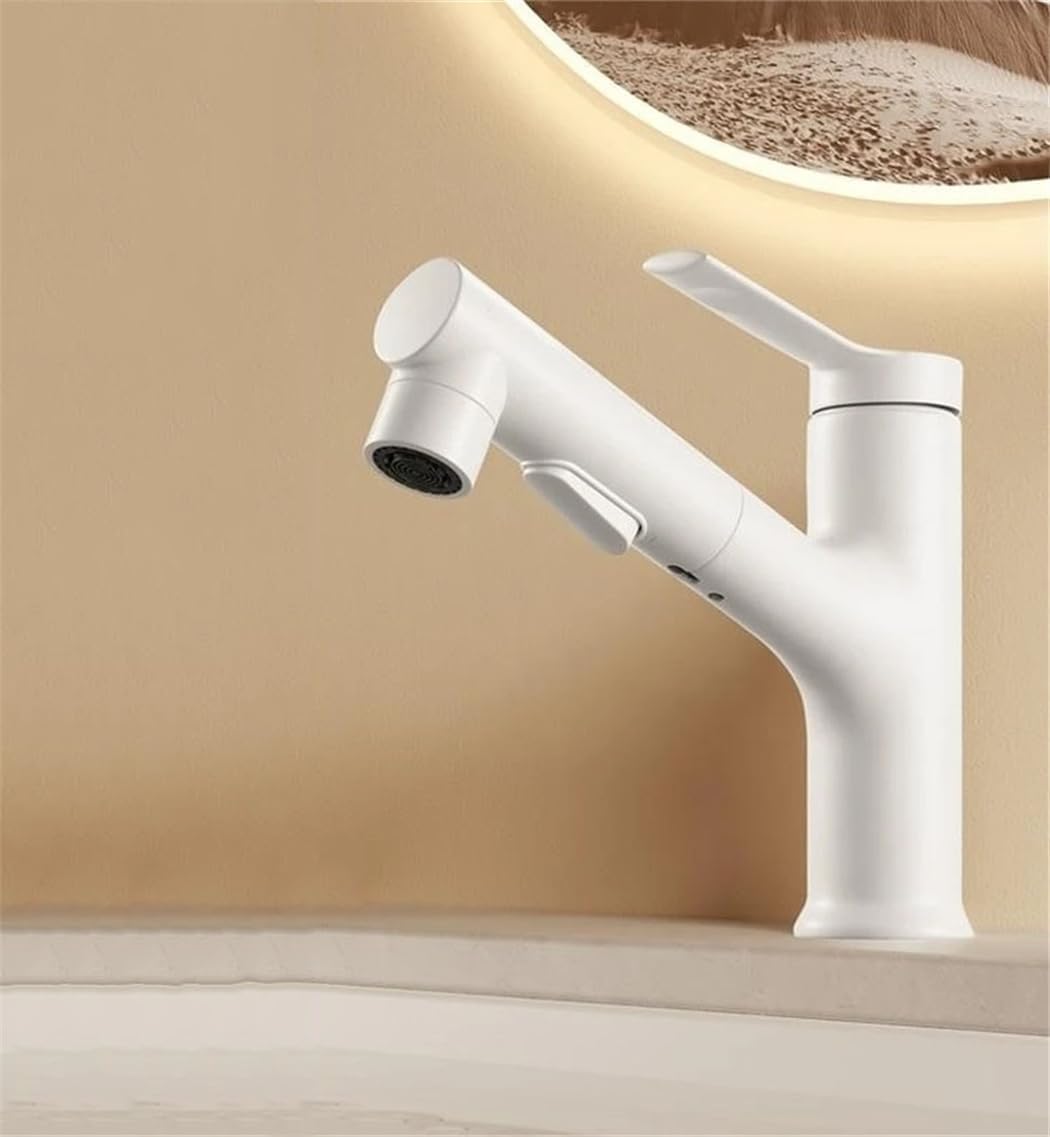 Robinetterie D'Eau Chaude Et Froide, Robinet De Lavabo, Version Extensible, Robinetterie D'Eau Chaude Et Froide Pour Accessoires De Salle De Bain, Robinets De Lavabo