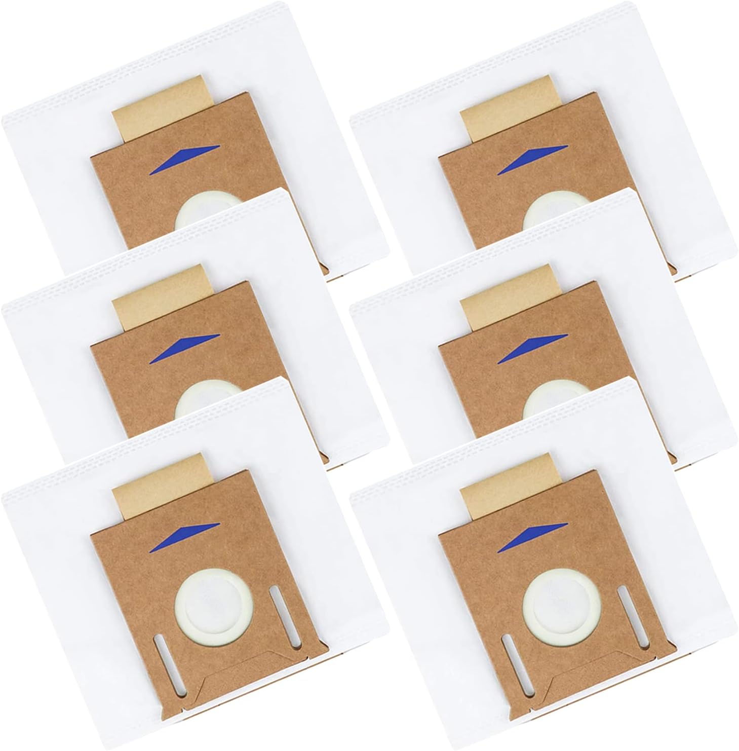 Ensemble De 6 Sacs De Rechange Pour L'Aspirateur Robot Yeedi Vac Station