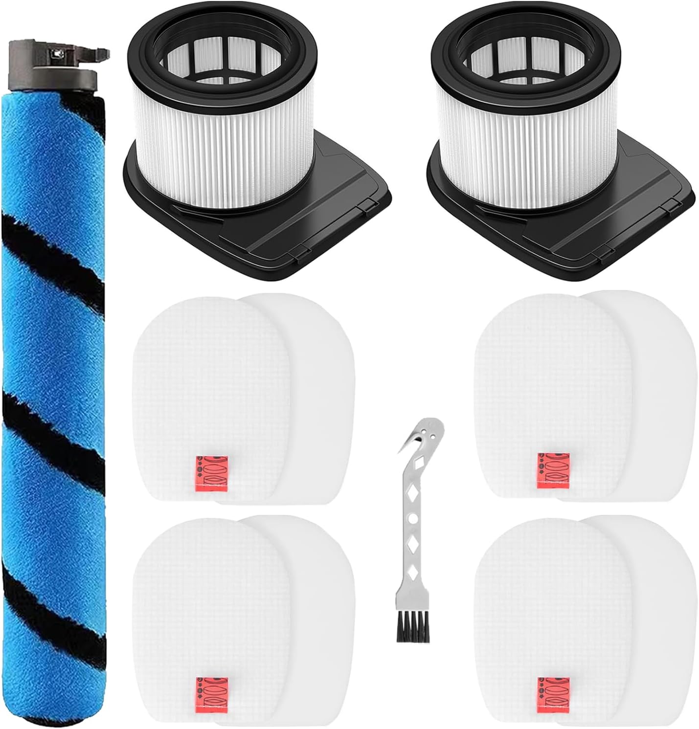 Lot De 12 Pièces Détachées Pour Aspirateurs Shark Iz300eu, Iz320eu, Iz300eut, Iz320eut, Iz300 Et Iz320 Duoclean
