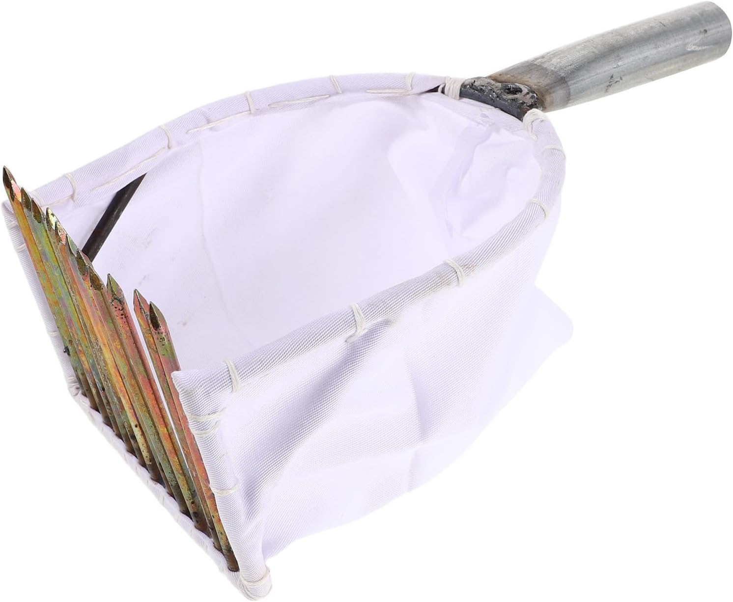 Outil De Cueillette De Baies En Tissu Et Fer Avec Peigne Et Poignée Ergonomique Pour Un Usage Personnel Dans Les Champs De Baies Sauvages