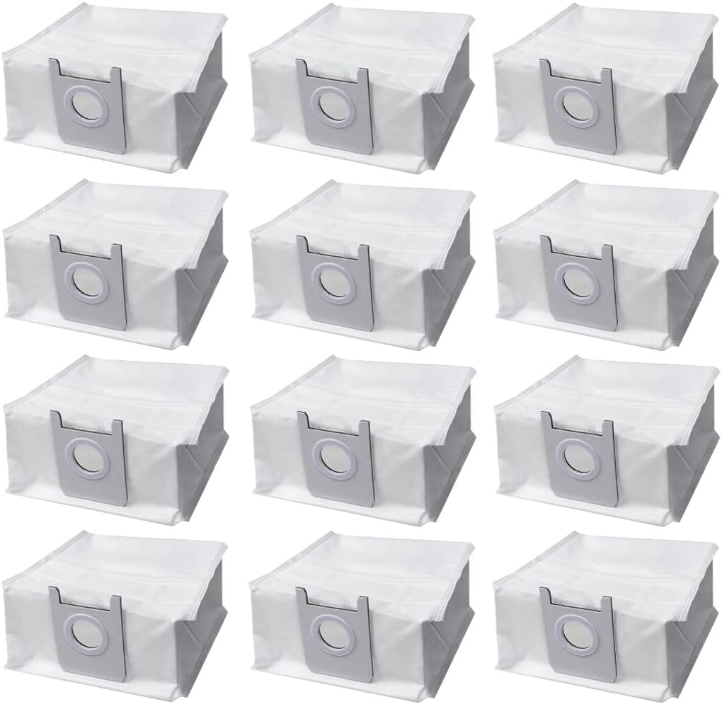 Lot De 12 Sacs À Poussière Pour L'Aspirateur Robot Roidmi Eve Plus