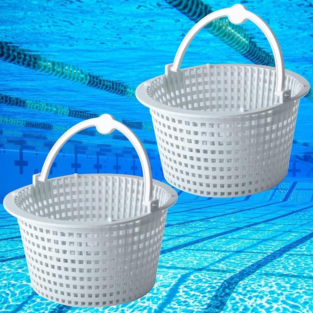 Panier D'Écumeur Spx1091c Compatible Avec Les Écumeurs Automatiques Hayward Avec Poignée, Remplace Sp1091lx (2 Pièces)