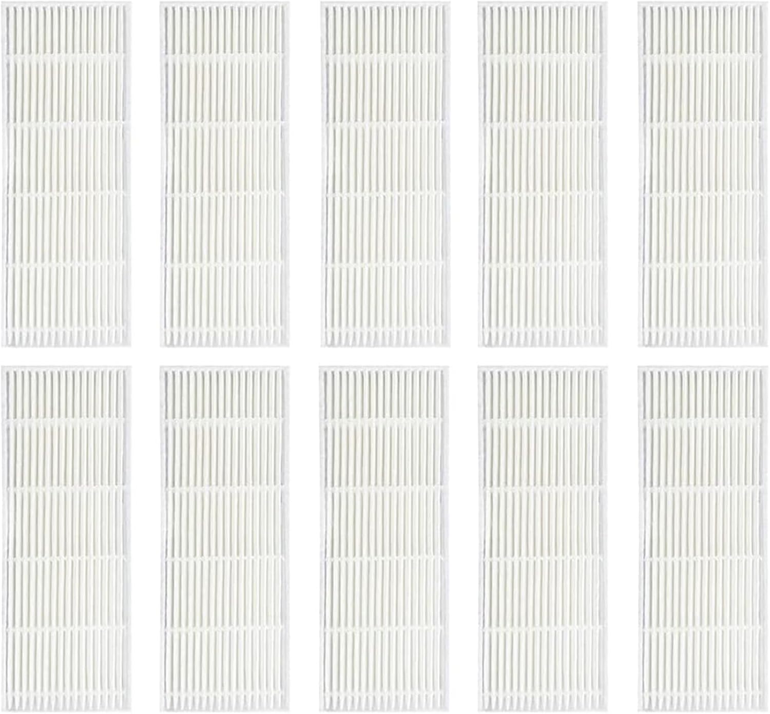 Filtres Hepa Pour Aspirateurs Robots, Lot De 10, Compatibles Avec Les Modèles Lefant M2, M210, M210s, M210b, M210p, M213, M213s / Okp Life K2, K3, K3a, K4, K5. Accessoires De Remplacement Pour Filtres