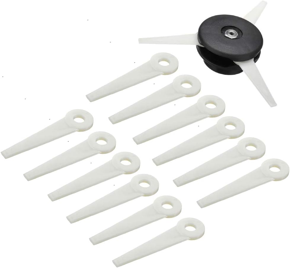 Tête De Débroussailleuse + 12 Lames De Coupe Pour Stihl Polycut 6-3 Fs40 Fs45 Fs46 Fs50