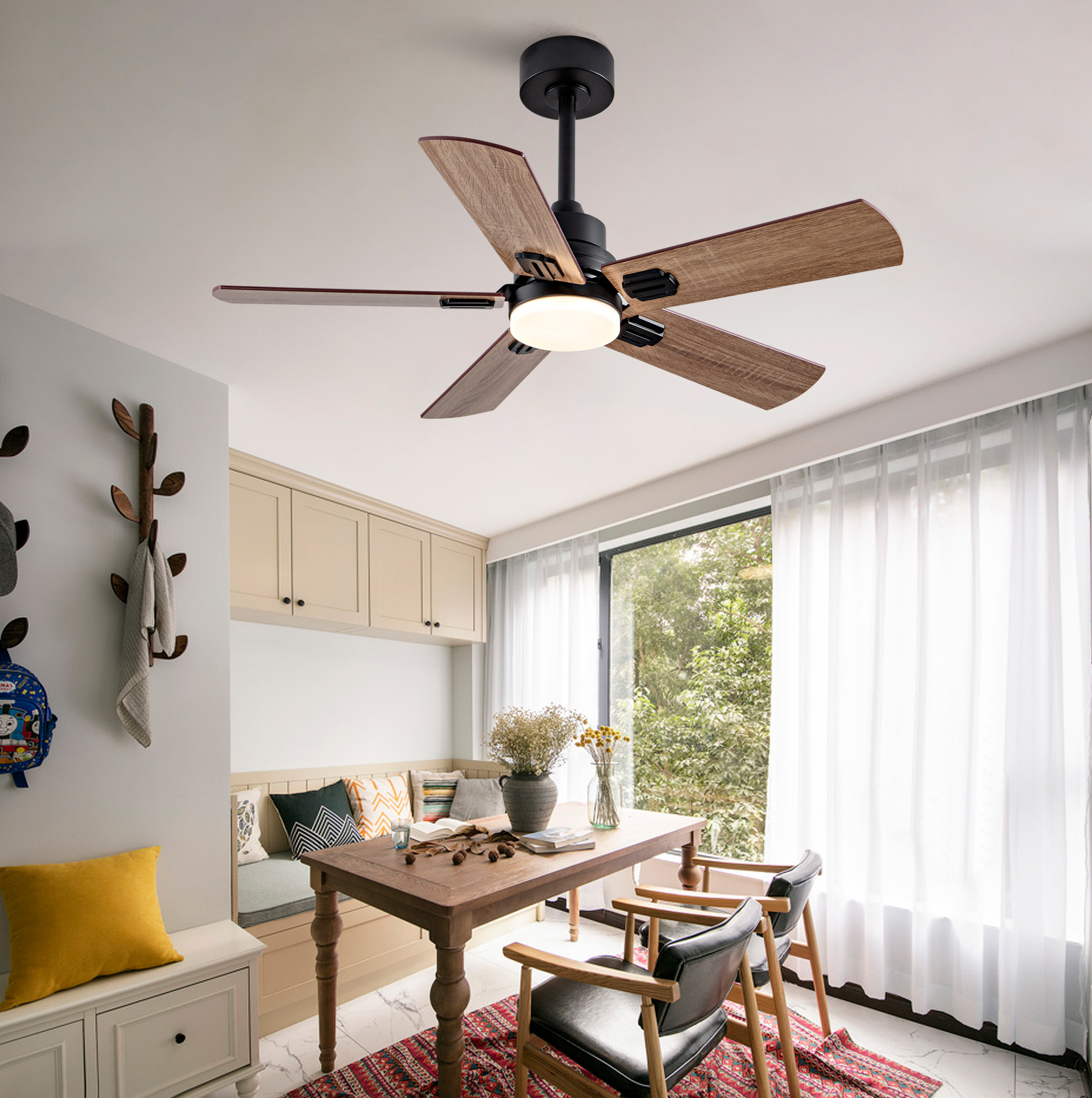 Deckenventilator Mit Licht 42 Zoll Dimmbar Okmyhome