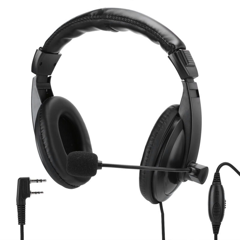 Headset Mit Ptt-mikrofon Und Rauschunterdrückung Für Walkie-talkies