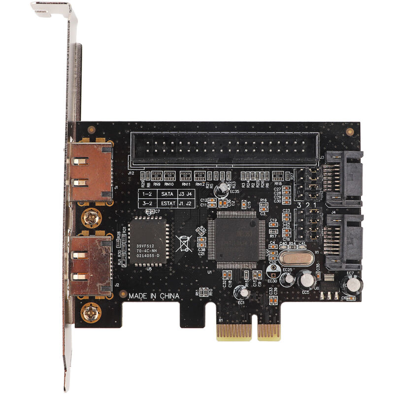 Pcie-zu-sata-esata-ide-erweiterungskarte Mit Treiber Für Computerhardware