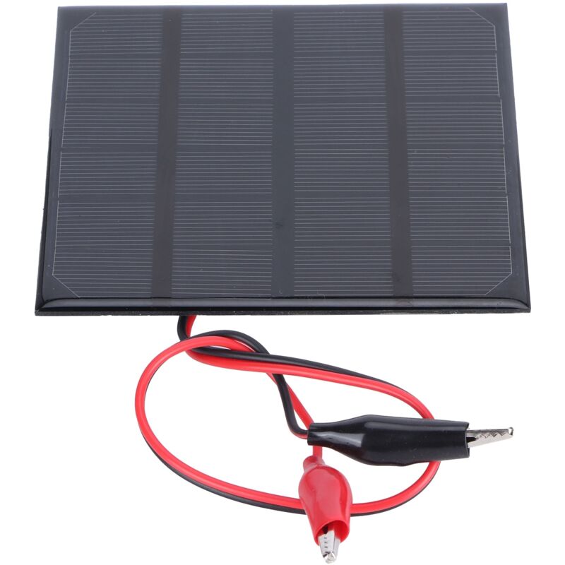 2w 6v Solarpanel Mit Klemmen Zum Selberbauen Eines Ladegeräts Für Spielzeug Und Lampen