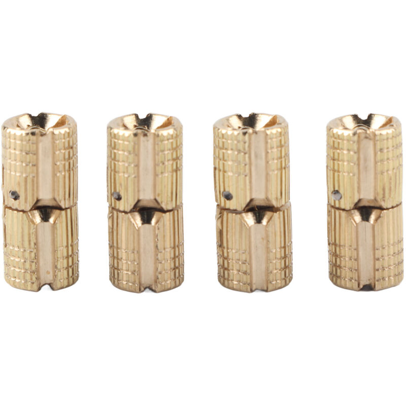 4 Stück Unsichtbare Messing-drehscharniere Für Möbel Und Geschenkboxen, 8 Mm, 180° Öffnungswinkel