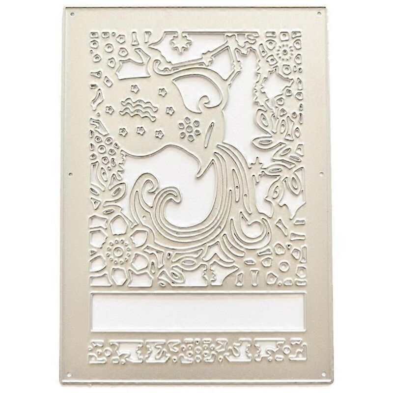 Schneidebrett Aus Metall Mit Blumenmuster Für Scrapbooking, Schablonen Und Diy-prägungen