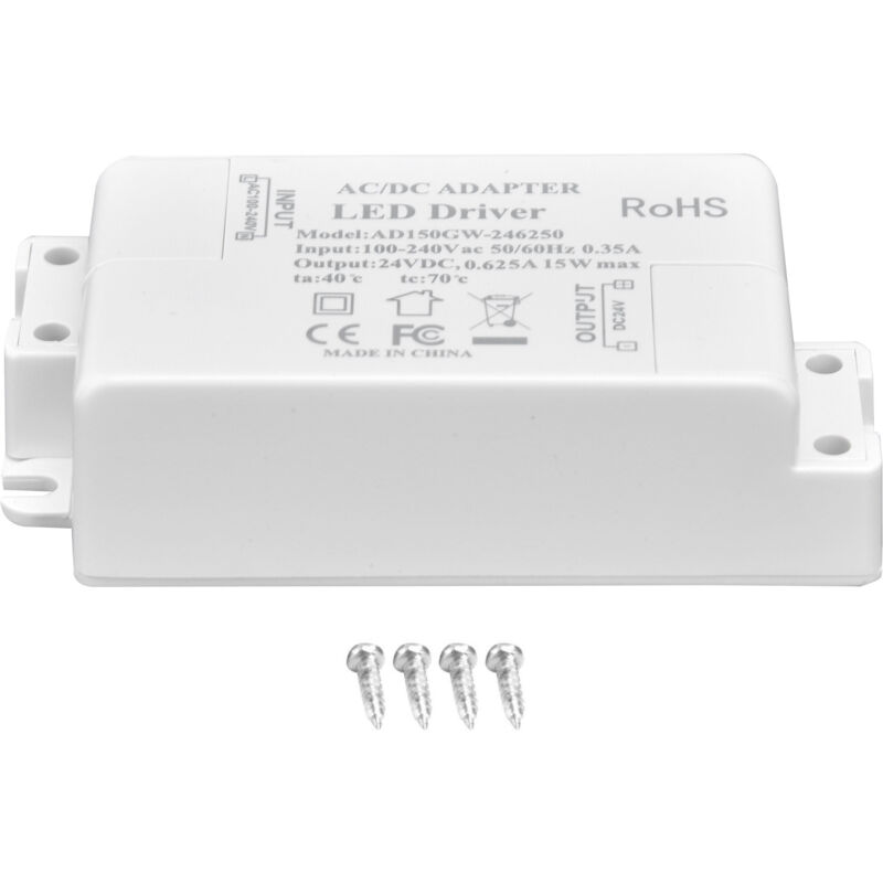 15-w-dc24v-0,625-a-led-netzteil Für Diy-lampen, Niederspannungs-wechselstromtransformator 100–240 V