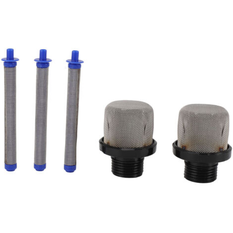 2 Saugfilter Und 3 Filtersets Für Airless-farbspritzgeräte, Waschbar Und Wiederverwendbar, Ersatzteile Für Spritzgeräte