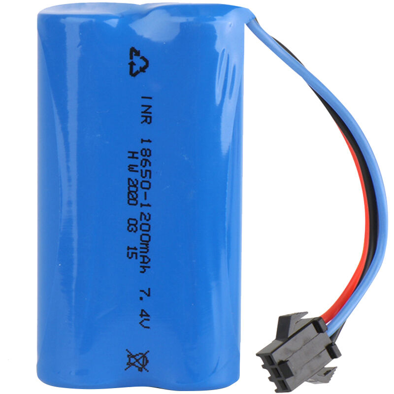 7,4v 1200mah Li-ionen-akku Für Ferngesteuerte Rc-autos – Hohe Kapazität