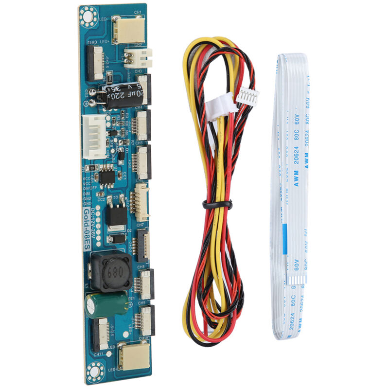 Diy-kit Universelles 1524-zoll-led-board Mit Mehreren Schnittstellen, 10–26 V