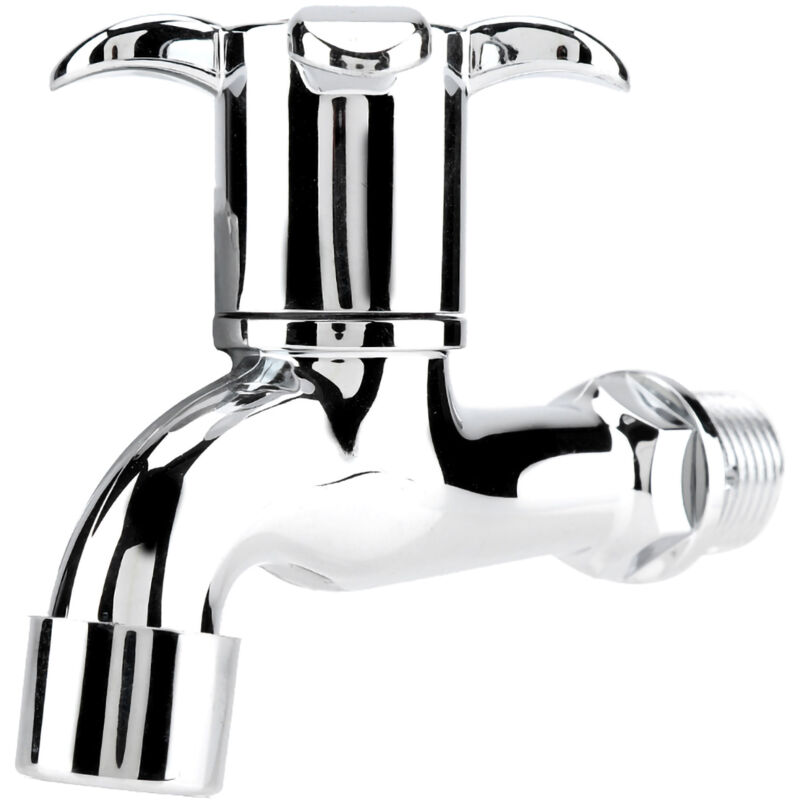Einhebel-waschtischarmatur Mit Griff Für Waschmaschine, Kunststoff, 4