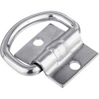 Robuste Zurrösen, Metallene Befestigungswinkel Für Die Ladungssicherung In Anhängern.
