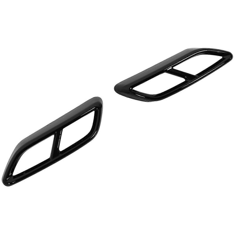 2 Dekorative Auspuffblenden Links Und Rechts Für Audi A3 8y Ab 2021, Edelstahl-auslassrahmen, Zubehör Für Das Hintere Auspuffrohr.