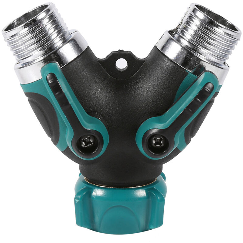 1 Stück Robuster, Y-förmiger Gartenschlauchverteiler, 3/4"-npt-anschluss Für Erwachsene Für Zweiwegeverbindung