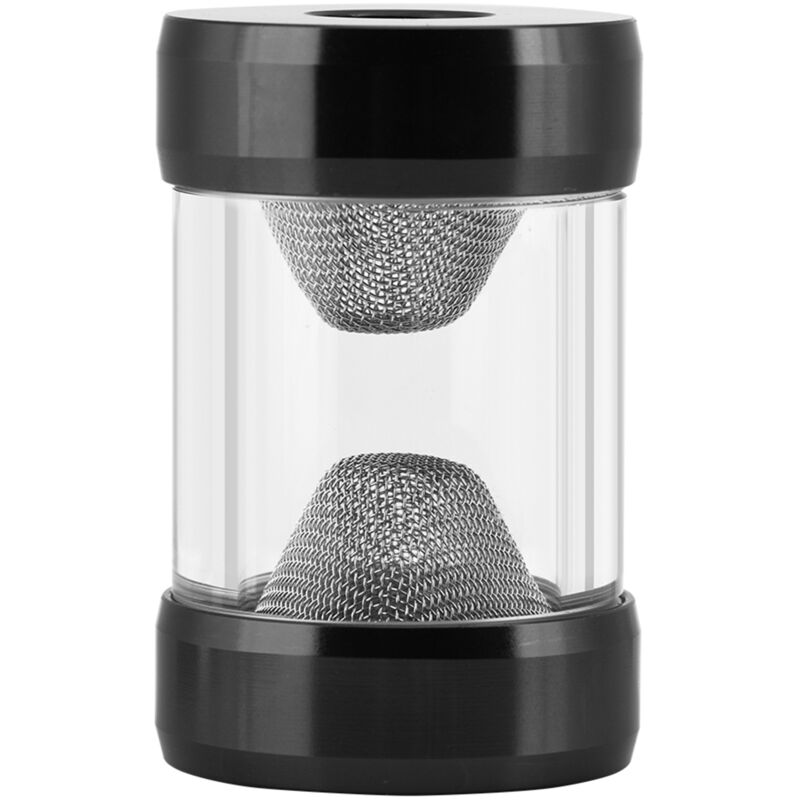 G1/4 Innengewinde-wasserfilter Für Pc-kühlung, Schlankes Trichterförmiges Sieb (schwarz)