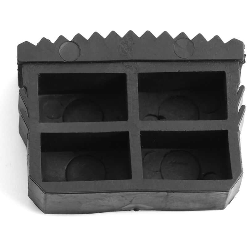 2 Stück Anti-rutsch-pads Für Leiterfüße, Schwarze Ersatzsohlen