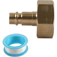 Schnellkupplung Für 3/4-zoll-messing-gartenschläuche Für Die Bewässerung Im Freien