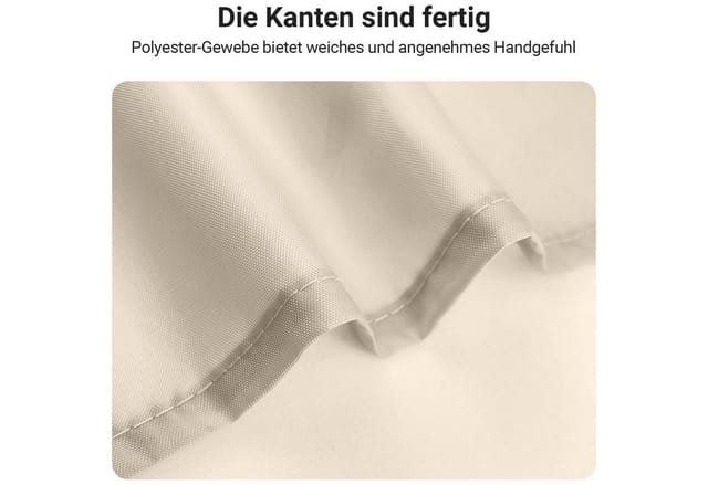 Duschvorhang Beige 140x180 Cm, Antischimmel, Wasserabweisend, Waschbar