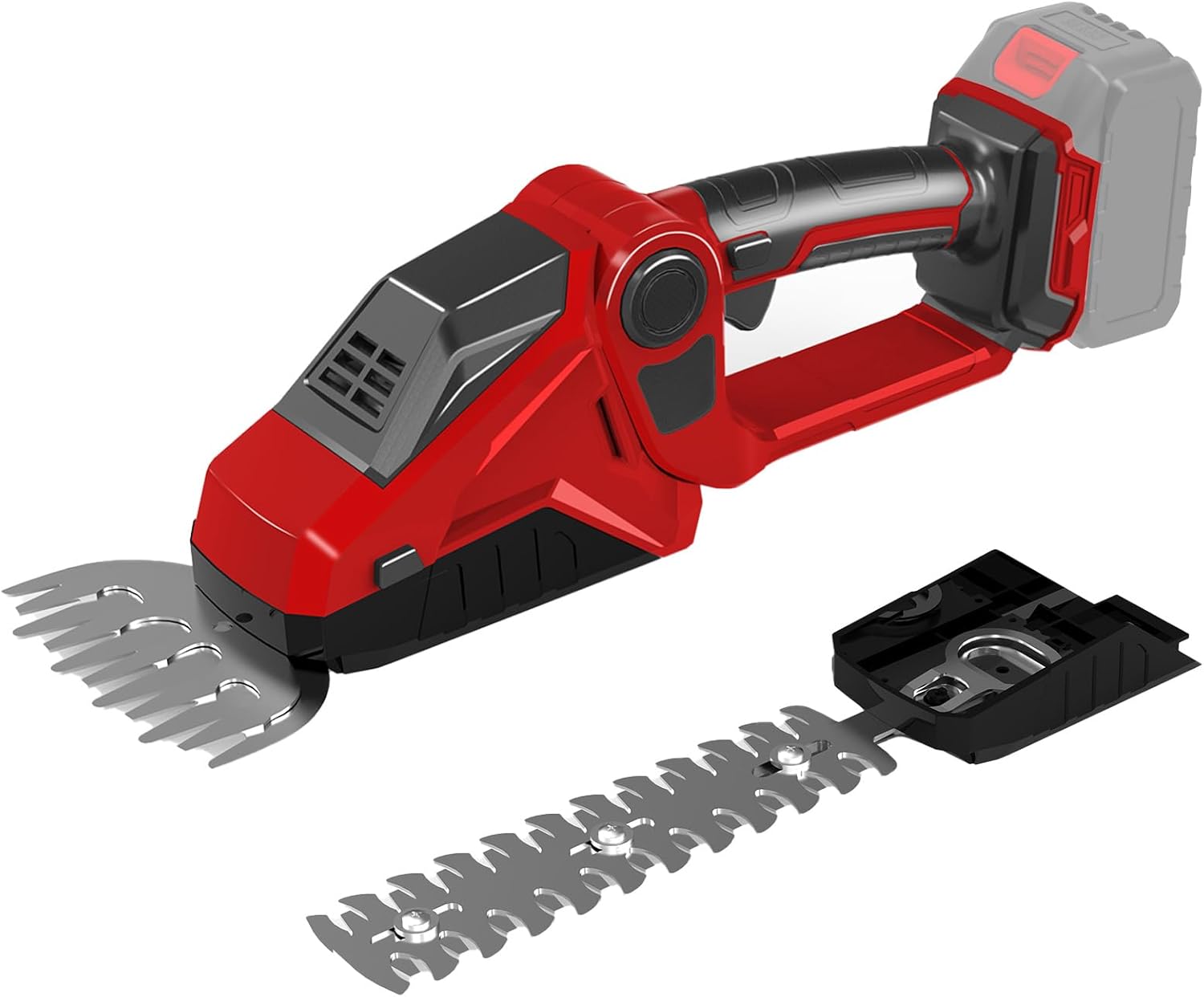 Taille-haie Sans Balais, Alimenté Par Batterie, Compatible Avec Les Cisailles À Arbustes Électriques Milwaukee 18v, Les Taille-haies Et Coupe-gazon Sans Fil, Les Cisailles À Haie Électriques Et Les Ci