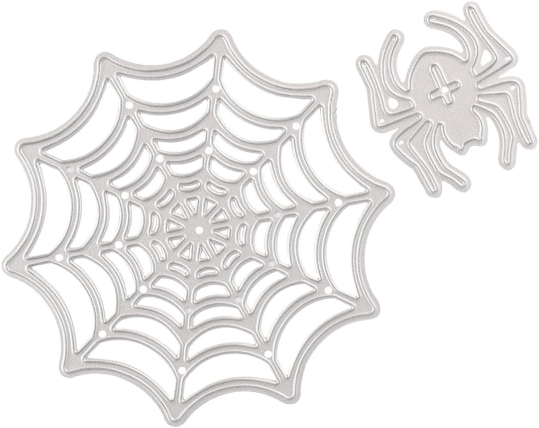 Formes De Découpe En Métal Pour Découper Et Embosser Des Toiles D'Araignée, Accessoires De Scrapbooking Pour Halloween Et Projets Créatifs En Famille