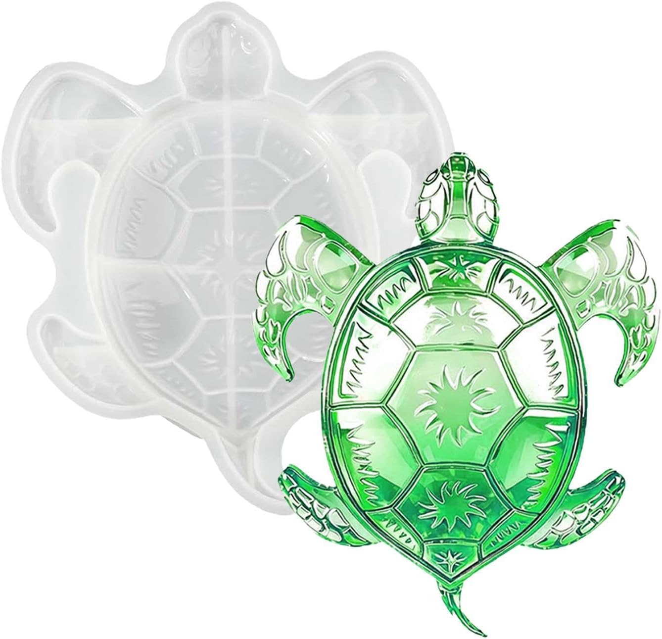 Schildkrötenform Aus Silikon 3d Silikon Mit Easy Release Realistisch Diy Bastelformen Für Die Beton Ton Uv-kleber Kunsthandwerk Wohndekoration Aquariumdekoration Wandornament