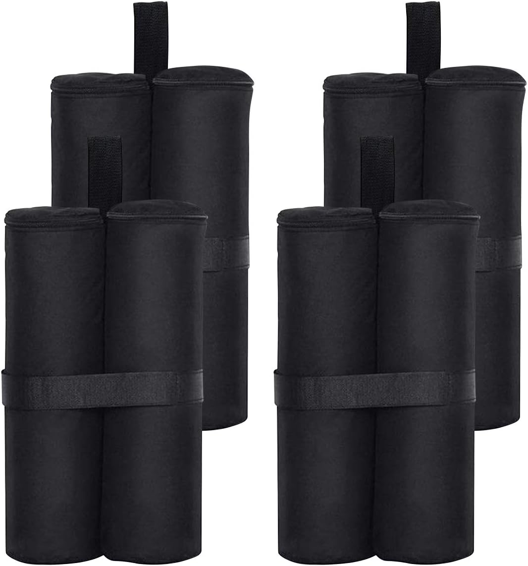 Lot De 4 Sacs De Sable Haute Résistance Pour Pieds De Tonnelle, Qualité Industrielle, Tentes Pare-soleil, Parasols