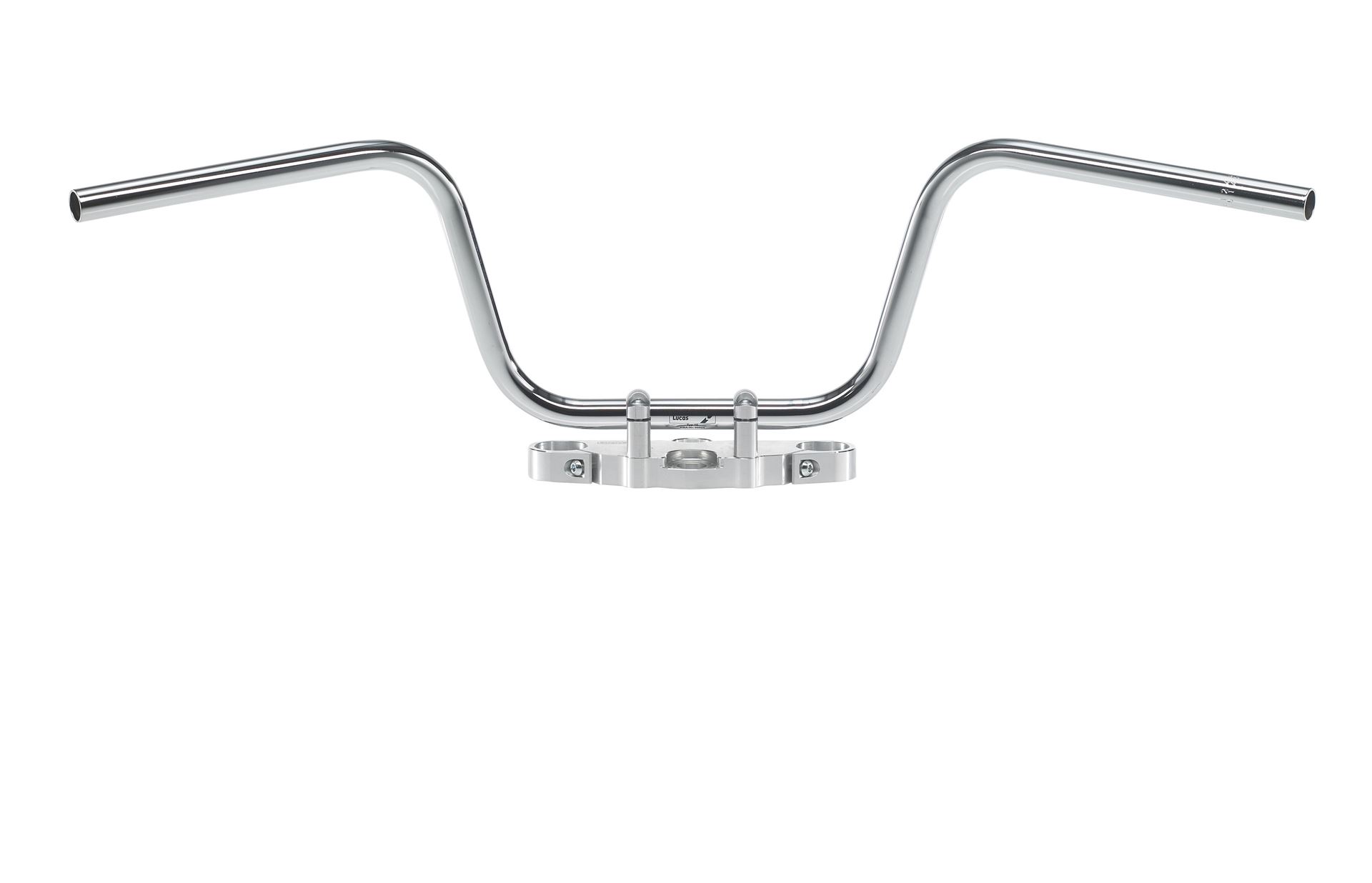 Trw Zf Apehanger Chromstahl-lenker 25 Mm Hochglanz Motorrad