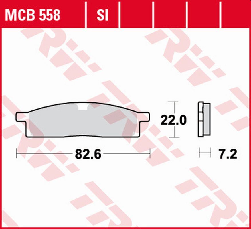 Trw Zf Bremsbeläge Kh119 Sinter Offroad Yamaha Dt 50 '98-, Yz 65 '18-, Yz 80 '86-'01, Yz 85 '02-, Vorderachse