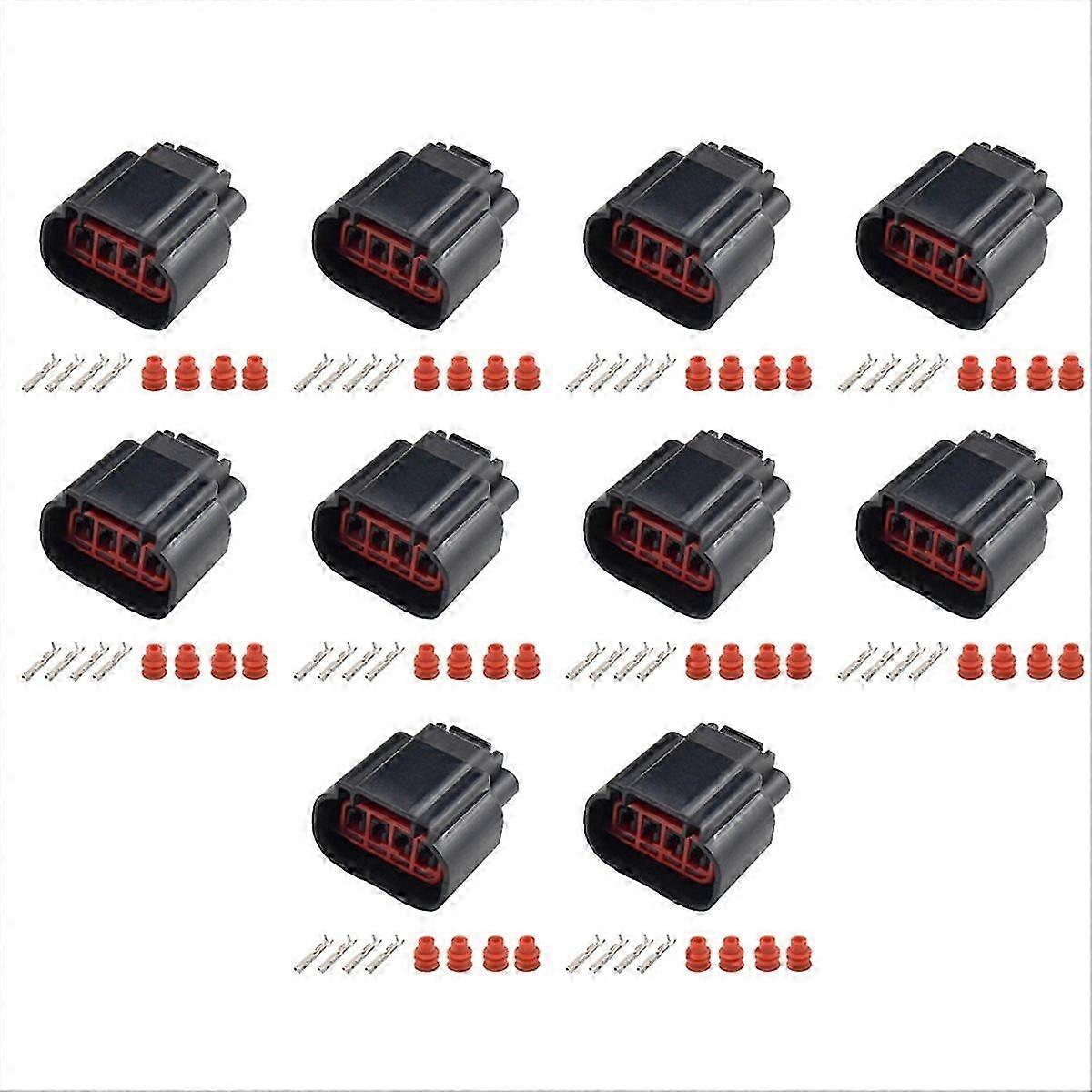 Connecteur Étanche Femelle E-3166 À 4 Broches Pour Capteur Ford/ Wpt-1339 3u2z-14s411-spc Rk