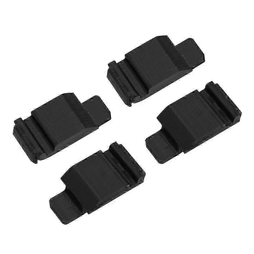 4 Pièces De Gâches Avant Et Arrière Pour Serrure De Porte, Pièces De Fixation En Caoutchouc Pour W123 W126 240d 280e 300d
